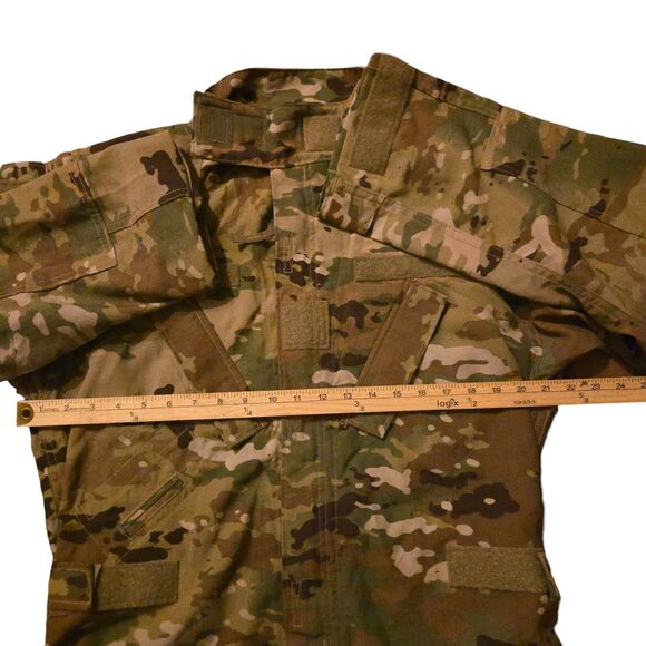 US Army Nato Jacket Medium Short Air Crew Combat Flight Air Force Camo Hunting - Picture 6 of 8